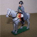 L'empereur en uniforme des chasseurs  cheval