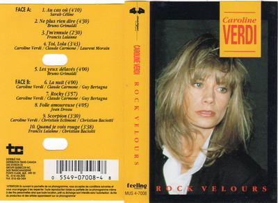 cassette Canada Rock Velours
