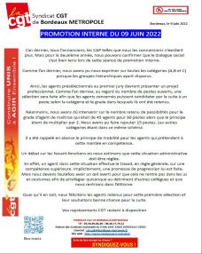 CAP PROMOTION INTERNE 09 06 2022