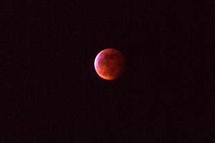 Eclipse de lune du  9 janvier 2001