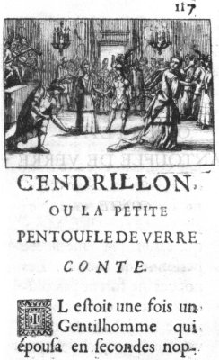 Premire page de Cendrillon (edition de 1697)